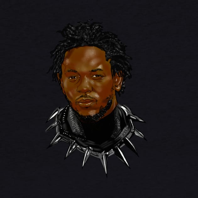 Black Panther Kendrick Lamar by Keakevene13